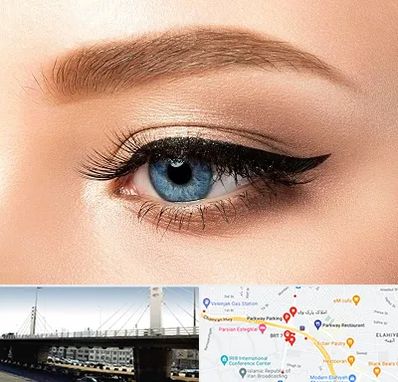 تاتو خط چشم در پارک وی