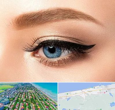 تاتو خط چشم در فریدونکنار