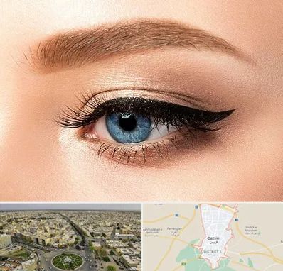 تاتو خط چشم در قزوین