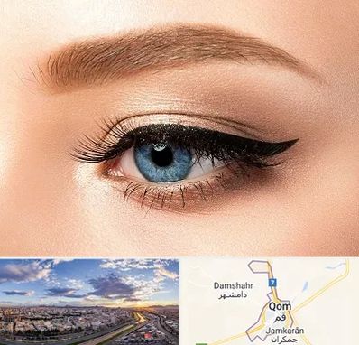 تاتو خط چشم در قم