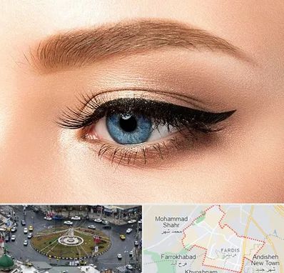 تاتو خط چشم در فردیس کرج