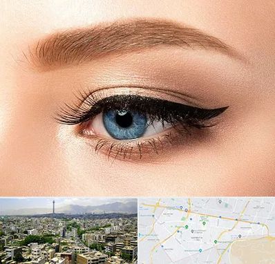 تاتو خط چشم در منطقه 8 تهران