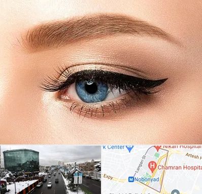 تاتو خط چشم در اقدسیه