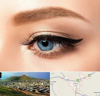 تاتو خط چشم در بیجار