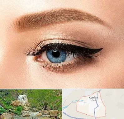 تاتو خط چشم در کردان