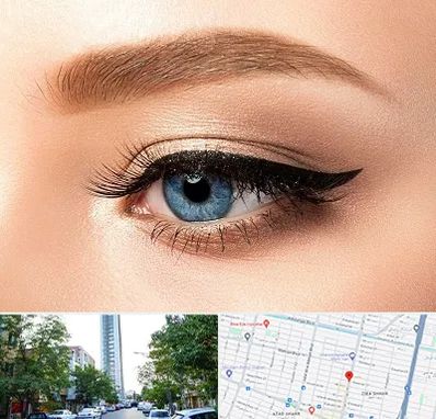 تاتو خط چشم در امامت مشهد