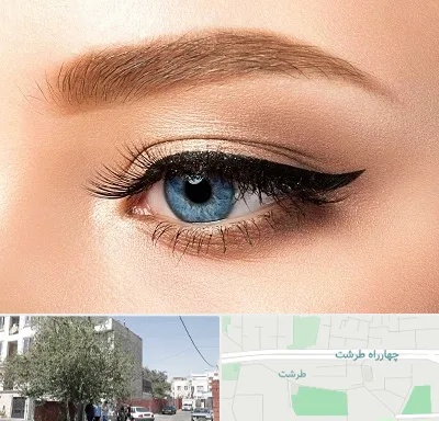 تاتو خط چشم در طرشت