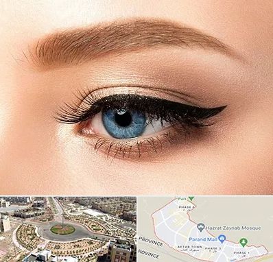 تاتو خط چشم در پرند