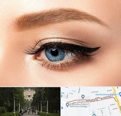 تاتو خط چشم در بلوار معلم رشت