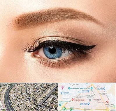 تاتو خط چشم در شهرک غرب مشهد