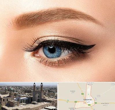 تاتو خط چشم در سبزوار