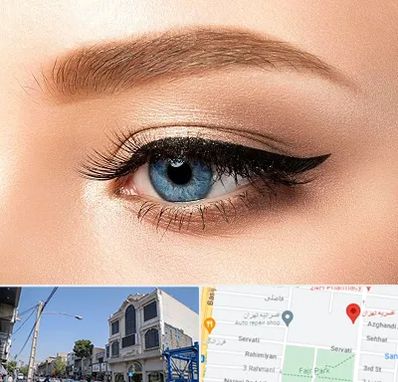 تاتو خط چشم در افسریه