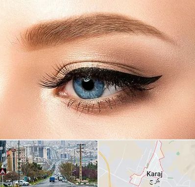 تاتو خط چشم در گوهردشت