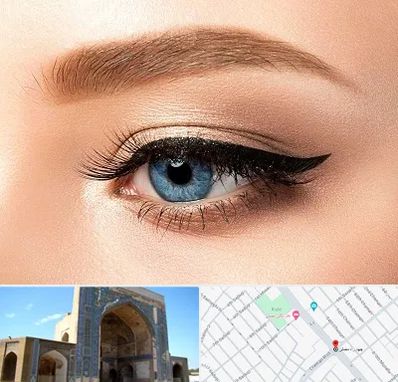 تاتو خط چشم در مصلی مشهد