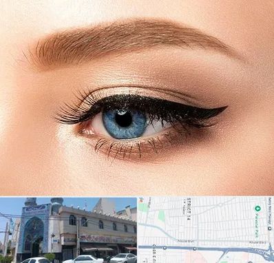 تاتو خط چشم در بلوار ابوذر