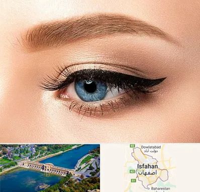 تاتو خط چشم در اصفهان