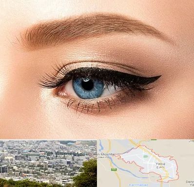 تاتو خط چشم در یاسوج