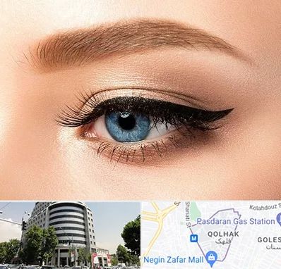 تاتو خط چشم در قلهک