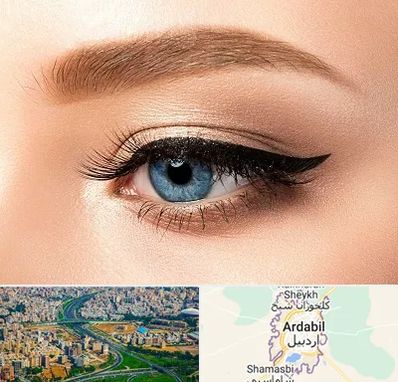 تاتو خط چشم در اردبیل