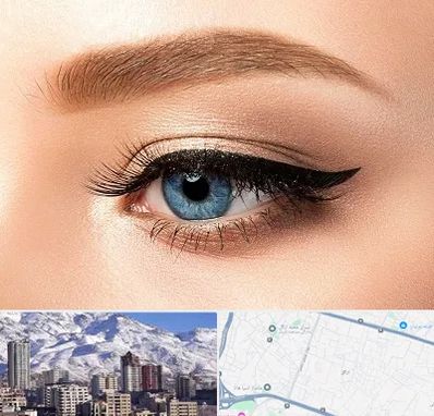 تاتو خط چشم در ازگل