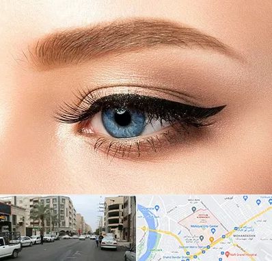 تاتو خط چشم در زیتون کارمندی اهواز