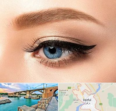 تاتو خط چشم در دزفول