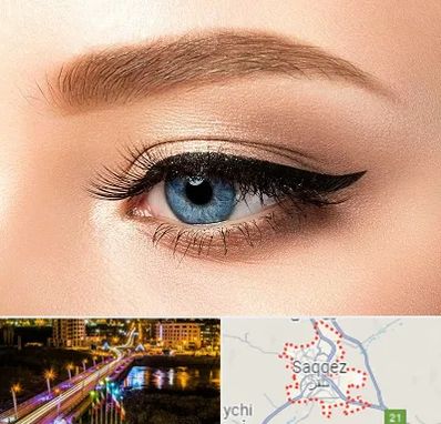 تاتو خط چشم در سقز