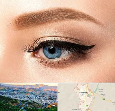 تاتو خط چشم در سنندج