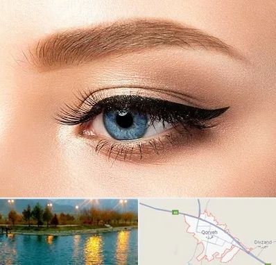 تاتو خط چشم در قروه