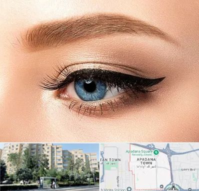 تاتو خط چشم در آپادانا