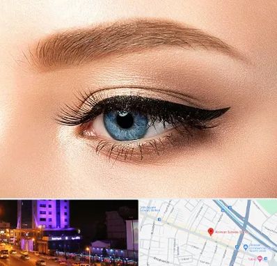 تاتو خط چشم در آبرسان تبریز