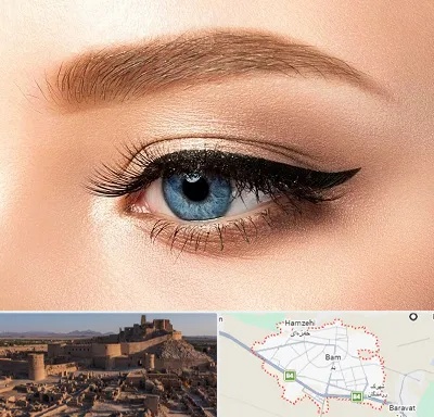 تاتو خط چشم در بم