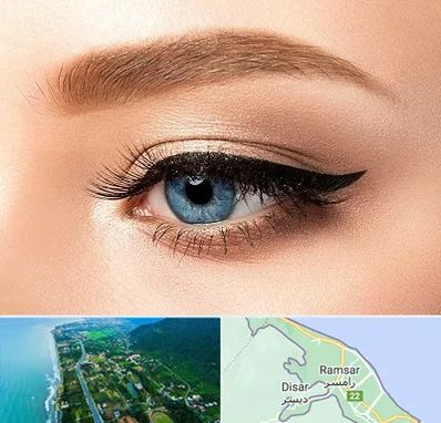 تاتو خط چشم در رامسر