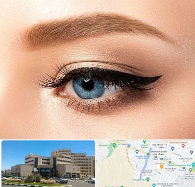 تاتو خط چشم در صیاد شیرازی مشهد