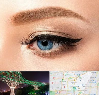 تاتو خط چشم در منطقه 3 تهران