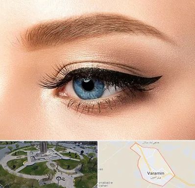 تاتو خط چشم در ورامین