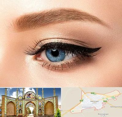 تاتو خط چشم در سمنان