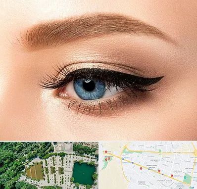 تاتو خط چشم در وکیل آباد مشهد