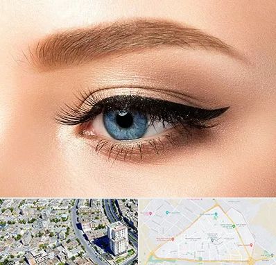 تاتو خط چشم در قاسم آباد مشهد