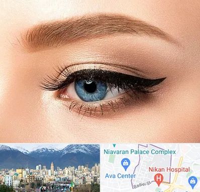 تاتو خط چشم در آجودانیه