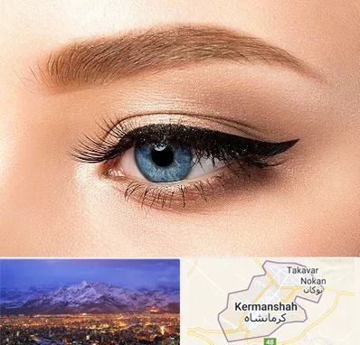 تاتو خط چشم در کرمانشاه