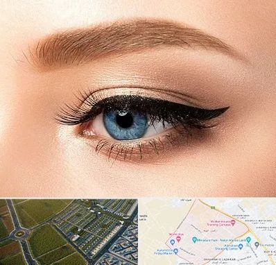 تاتو خط چشم در الهیه مشهد