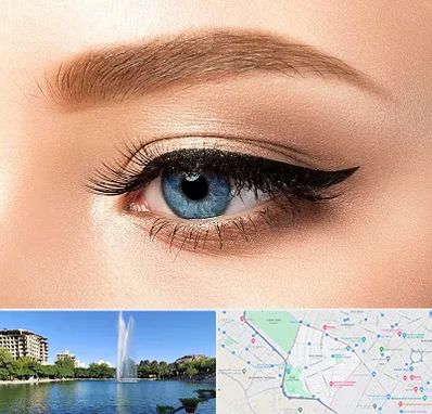 تاتو خط چشم در کوهسنگی مشهد