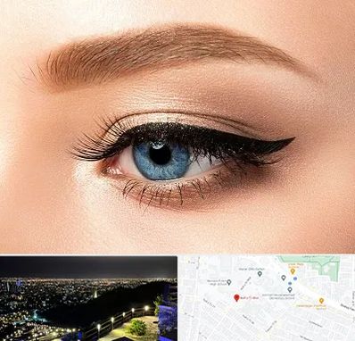 تاتو خط چشم در هفت تیر مشهد