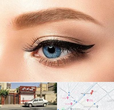 تاتو خط چشم در باجک قم