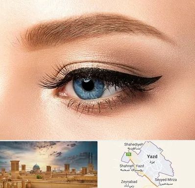 تاتو خط چشم در یزد