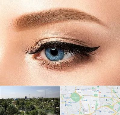 تاتو خط چشم در منطقه 16 تهران