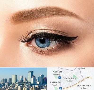 تاتو خط چشم در قیطریه