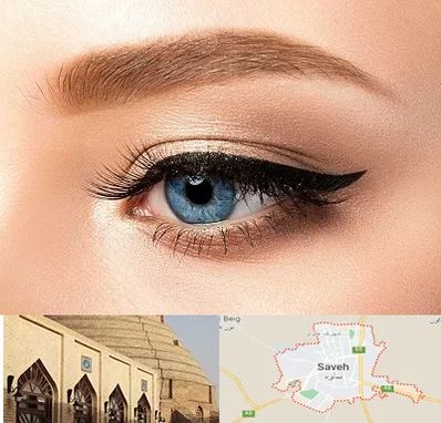 تاتو خط چشم در ساوه