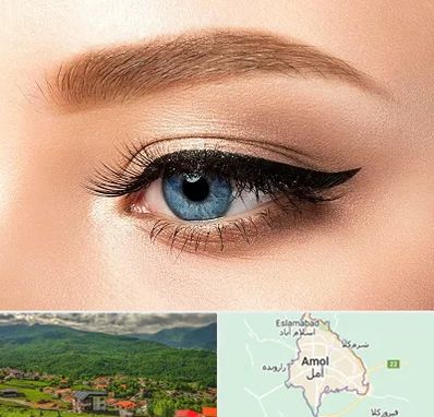 تاتو خط چشم در آمل